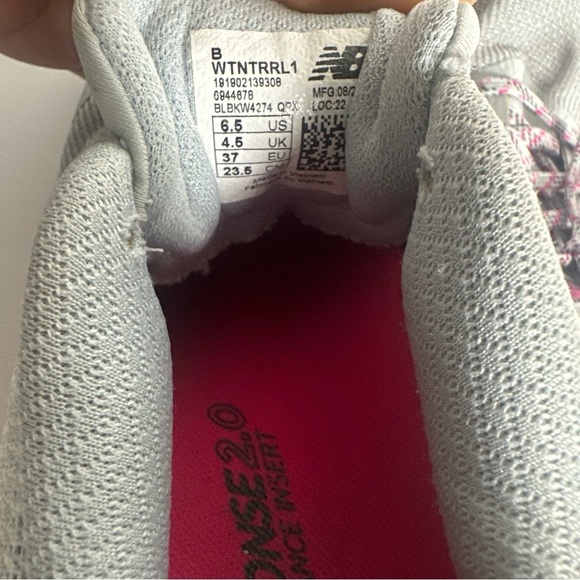 New Balance Women’s Size 6.5 Fuelcore Nitrel V1 WTNTRRL1 Gray Running Sneakers - Picture 13 of 16